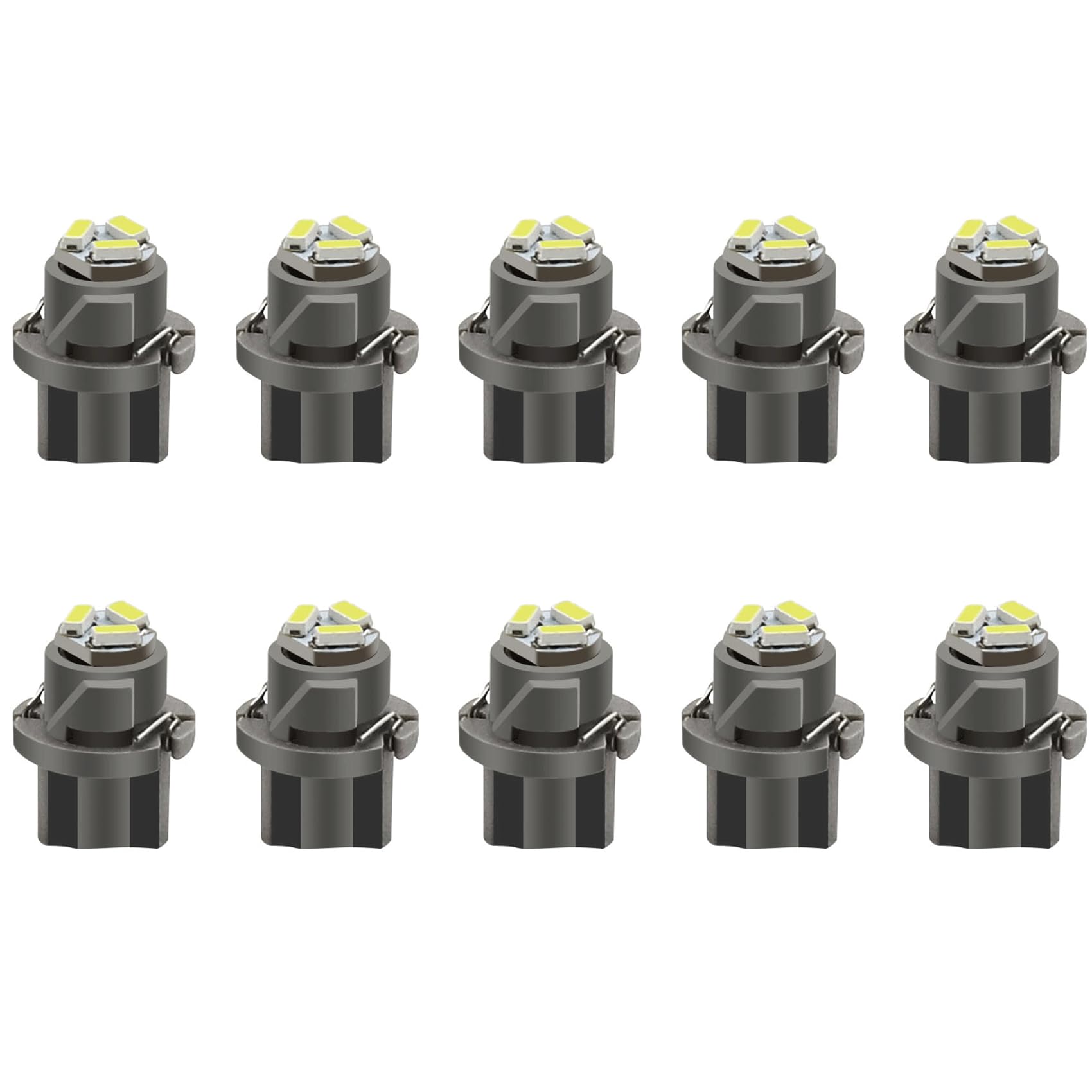 Amazon | Aoling T4.7 メーター球 12V 24V LED、自動車 メーター